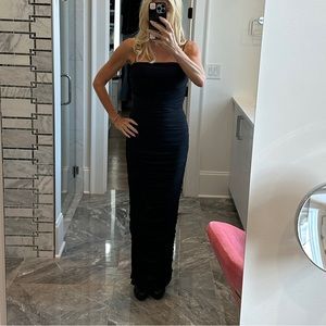 Ruched dress. Never worn. So flattering